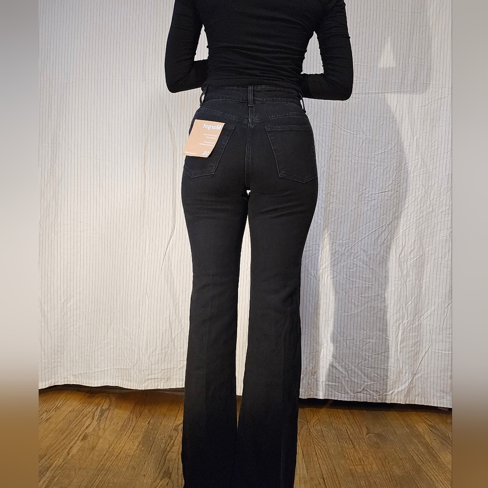 Reformation Women's Black Flare Jeans